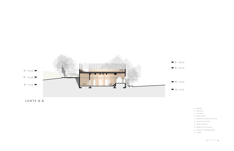 UH Infonavit Santa Fe Community Park | AMASA Estudio