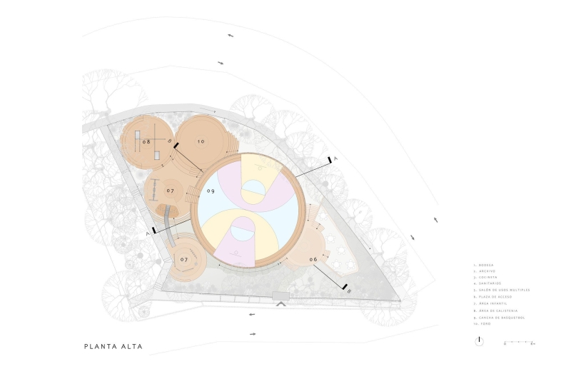 UH Infonavit Santa Fe Community Park | AMASA Estudio