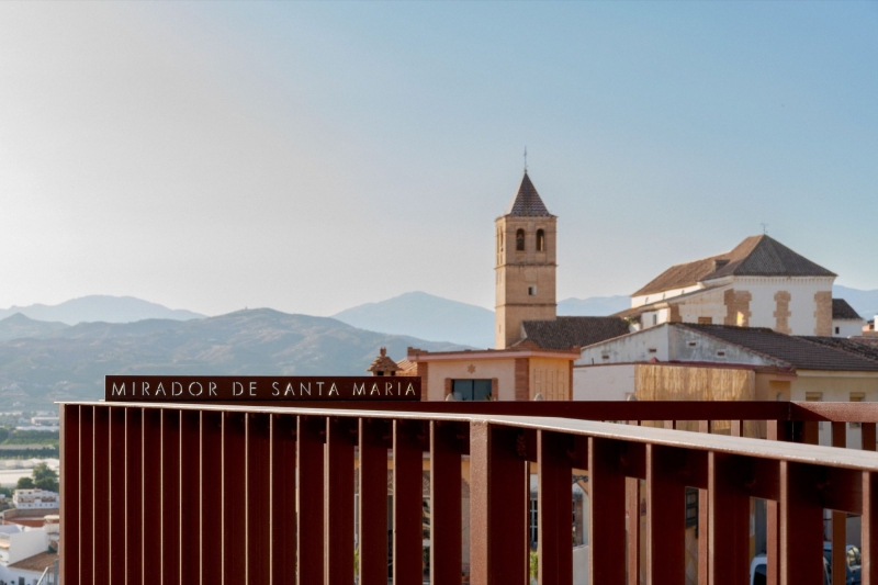 Viewpoint Garden at the Alcazaba-Fortress of V&eacute;lez-M&aacute;laga | Terral Arquitectos