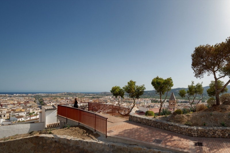 Viewpoint Garden at the Alcazaba-Fortress of V&eacute;lez-M&aacute;laga | Terral Arquitectos