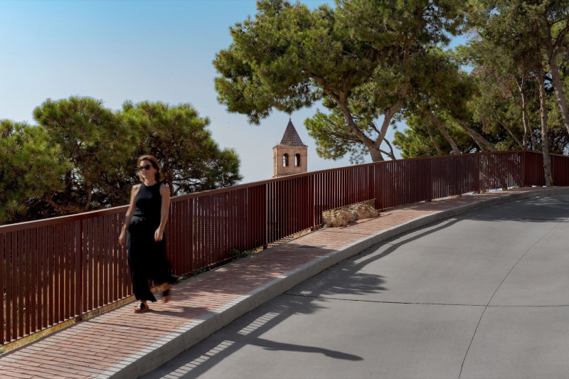 Viewpoint Garden at the Alcazaba-Fortress of V&eacute;lez-M&aacute;laga | Terral Arquitectos