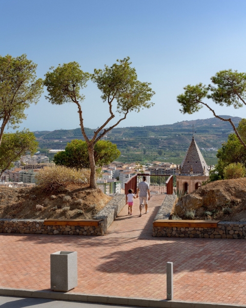 Viewpoint Garden at the Alcazaba-Fortress of V&eacute;lez-M&aacute;laga | Terral Arquitectos