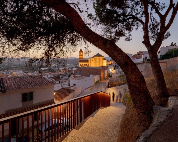 Viewpoint Garden at the Alcazaba-Fortress of V&eacute;lez-M&aacute;laga | Terral Arquitectos