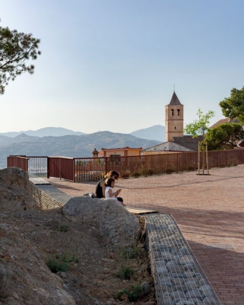 Viewpoint Garden at the Alcazaba-Fortress of V&eacute;lez-M&aacute;laga | Terral Arquitectos