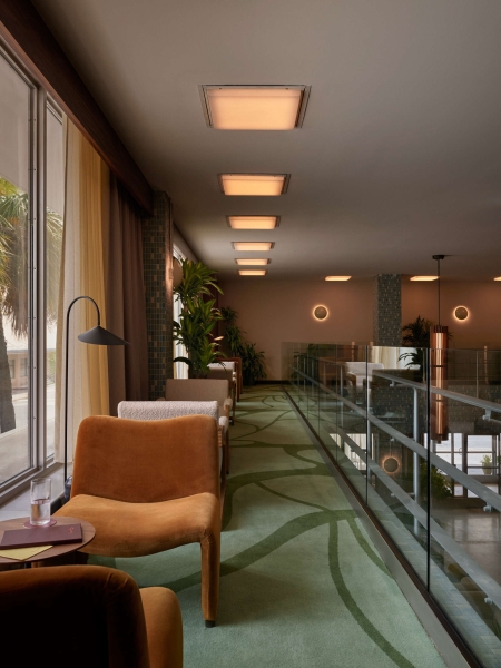 A 1960s Mid-Century Bank Becomes a Hotel Built for City Life