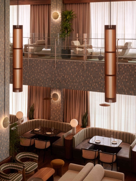 A 1960s Mid-Century Bank Becomes a Hotel Built for City Life