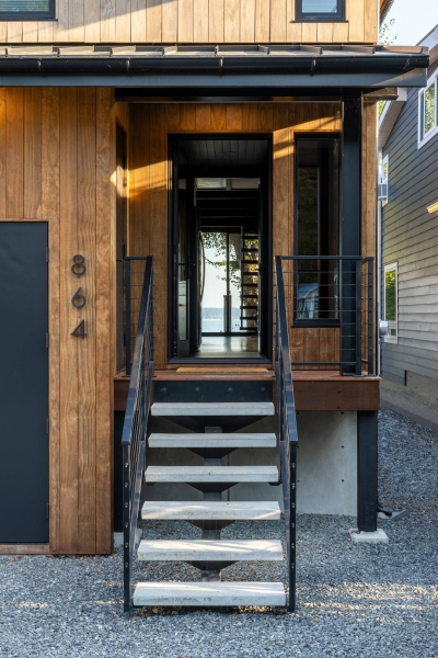 A Mid-Century Cabin Rises Above Floodwaters With Modern Upgrades