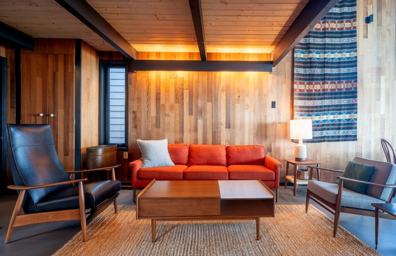 A Mid-Century Cabin Rises Above Floodwaters With Modern Upgrades