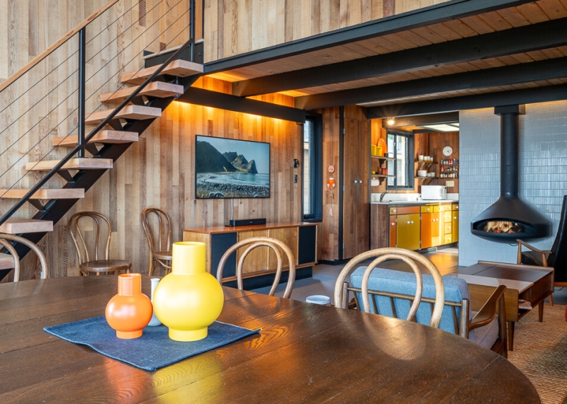 A Mid-Century Cabin Rises Above Floodwaters With Modern Upgrades