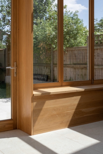 A New Extension Creates a Garden-Facing Gathering Space