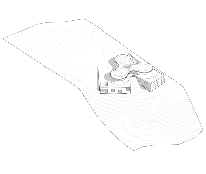 An Amoeba-Shaped Glass Home Perched Above the Chilean Coast