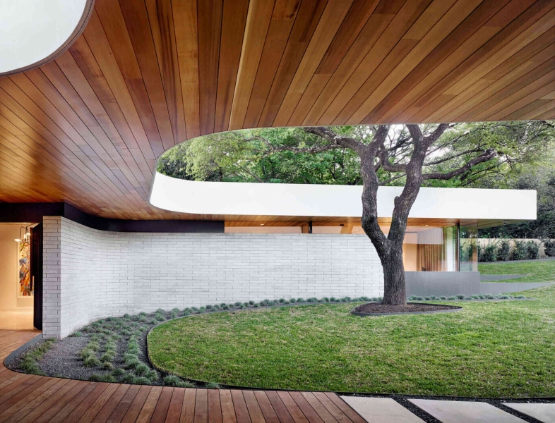 An Austin Family Built Their Dream Home Around a Live Oak Tree