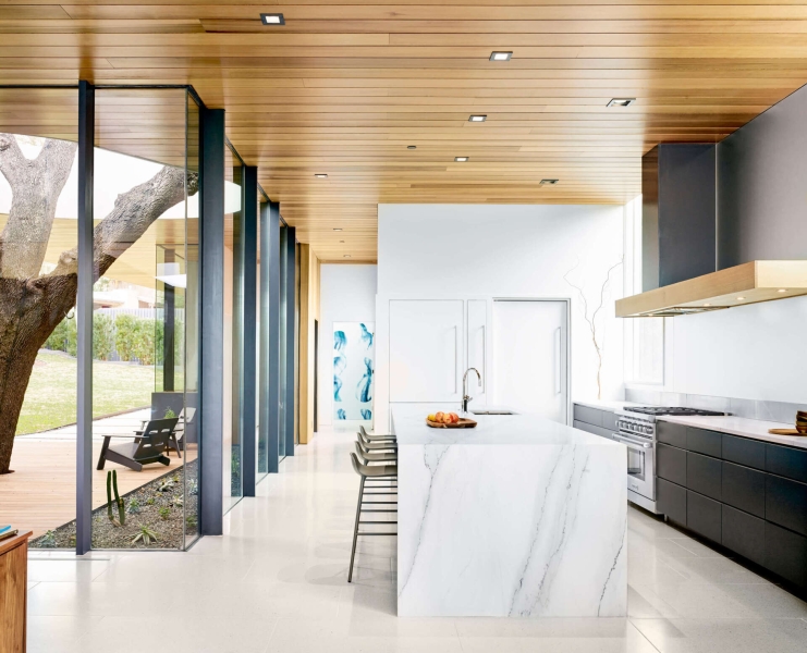 An Austin Family Built Their Dream Home Around a Live Oak Tree