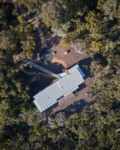 An Elevated Home Built to Sit Lightly on the Land