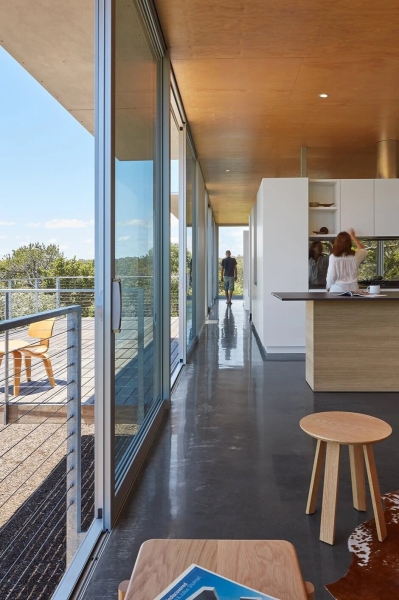 An Elevated Home Built to Sit Lightly on the Land