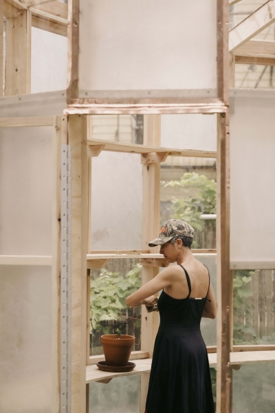 Ellipse Greenhouse | SAW.EARTH