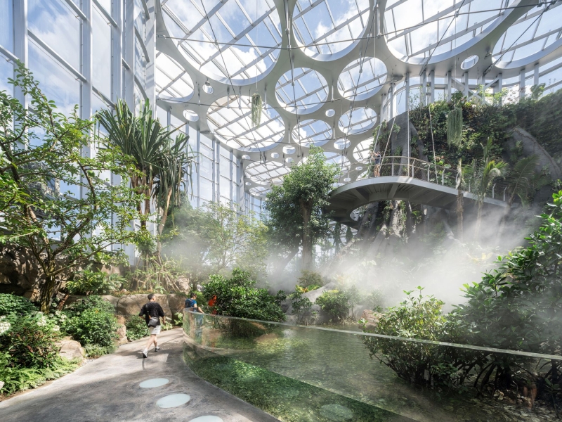 Expo Cultural Park Greenhouse Garden | Delugan Meissl Associated Architects