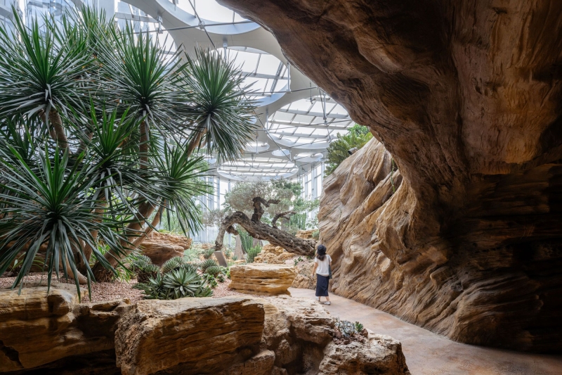 Expo Cultural Park Greenhouse Garden | Delugan Meissl Associated Architects