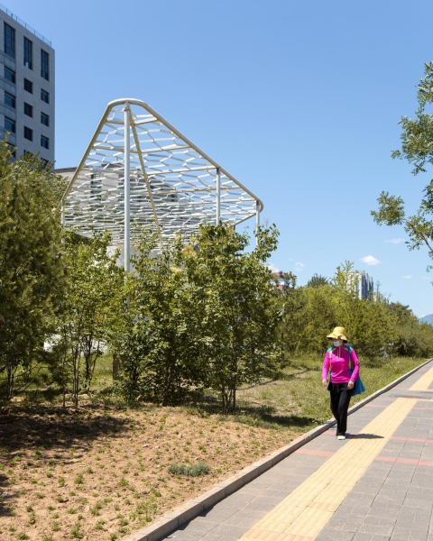 Four Public Pavilions | Aurelien Chen + CSCEC