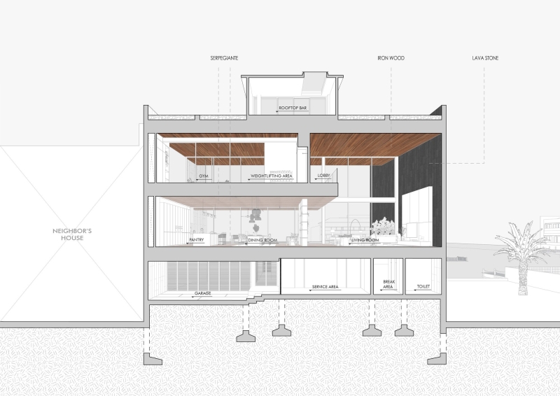 From Inside Looking Out House | K-Thengono Design Studio