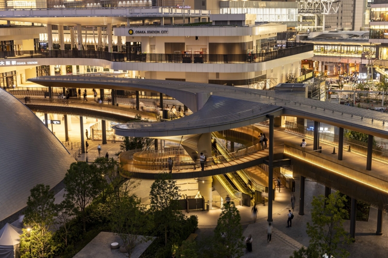 Grand Green Osaka | GGN + Nikken Sekkei + Mitsubishi Jisho Design + Obayashi Corporation + Takenaka Corporation + SANAA