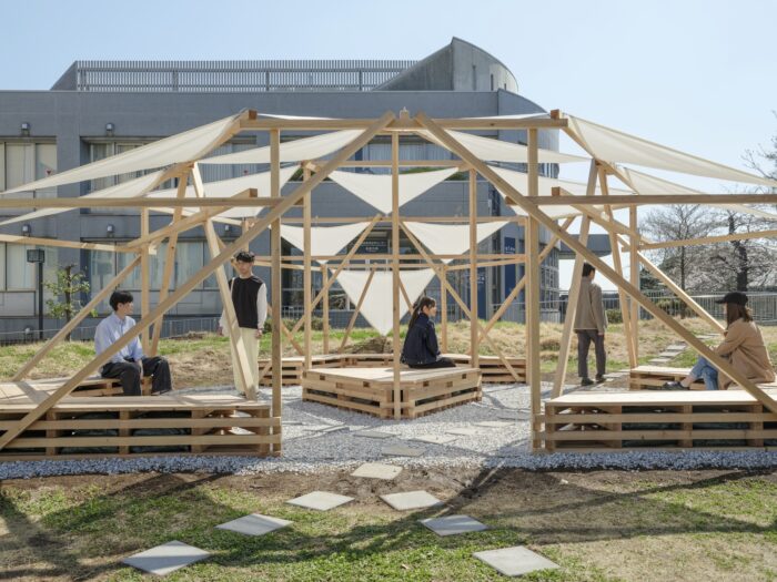 Hiyoshi Pavilion | Jorge Almaz&aacute;n + Keio University Studiolab