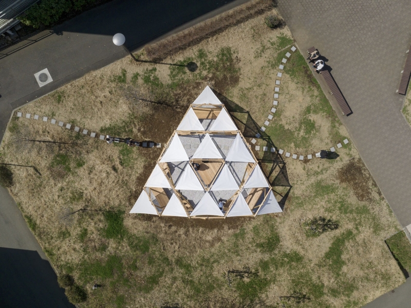 Hiyoshi Pavilion | Jorge Almaz&aacute;n + Keio University Studiolab