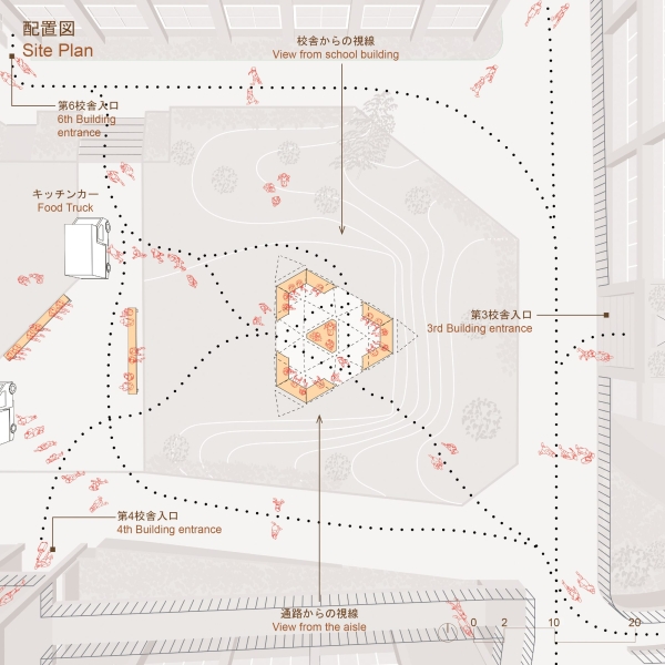 Hiyoshi Pavilion | Jorge Almaz&aacute;n + Keio University Studiolab