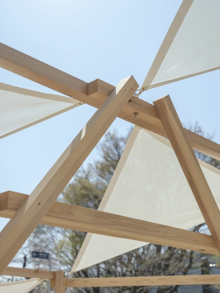 Hiyoshi Pavilion | Jorge Almaz&aacute;n + Keio University Studiolab