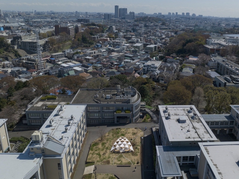 Hiyoshi Pavilion | Jorge Almaz&aacute;n + Keio University Studiolab