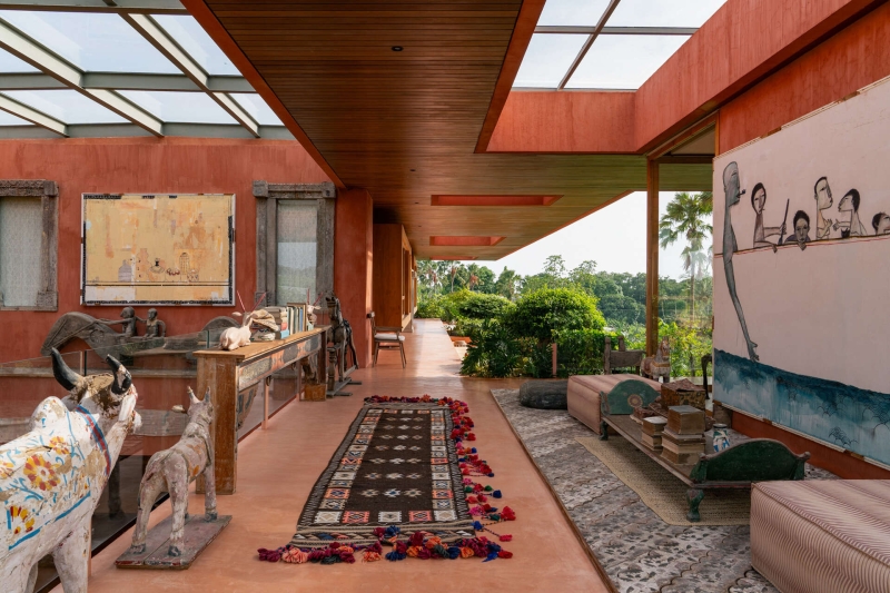 How a Painter and Architect Built a House Around Their Art Collection
