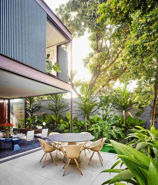 How an Architect Built His Own Home to Feel Invisible From the Street