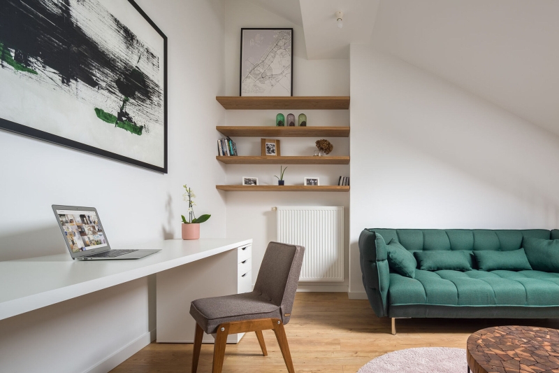 Inside a 559 Square Foot Apartment that Flips the Usual Layout and Feels Surprisingly Large