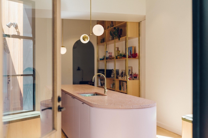 Inside the Art Deco Inspired Home Addition designed to Entertain in Style