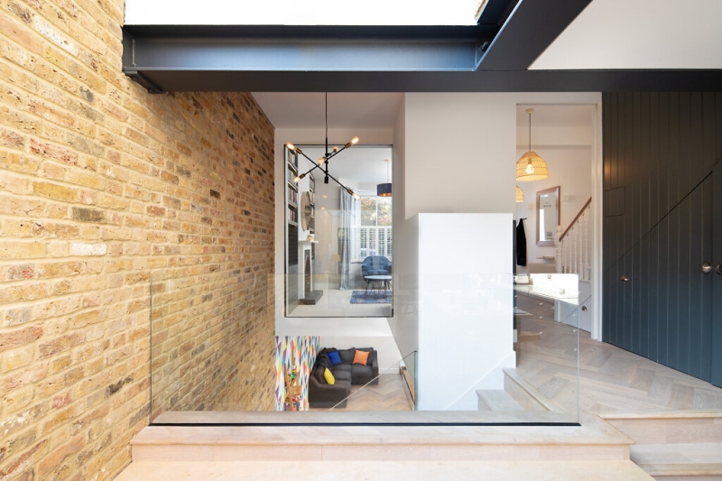 Inside the Bright London Townhouse with a Playful Basement Below
