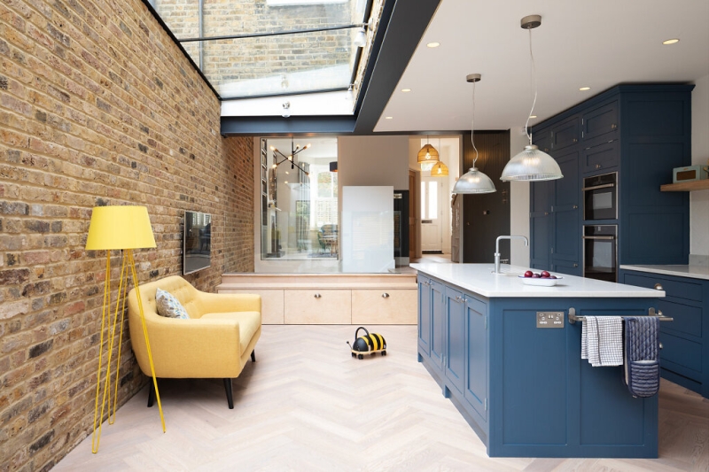 Inside the Bright London Townhouse with a Playful Basement Below