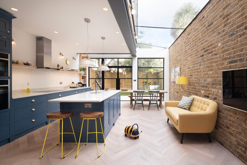Inside the Bright London Townhouse with a Playful Basement Below