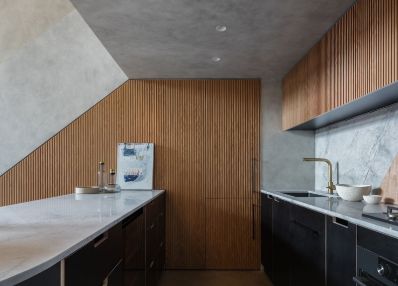 Inside the Dark and Moody Sydney Loft Designed for Two Creative Professionals