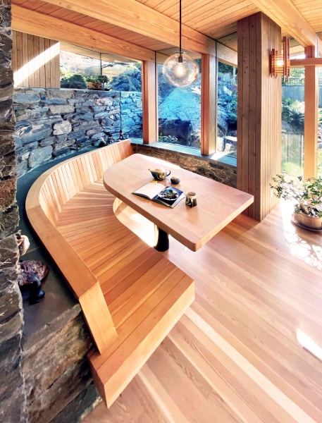 Instead of Moving the Rock, They Built the Addition to Fit It