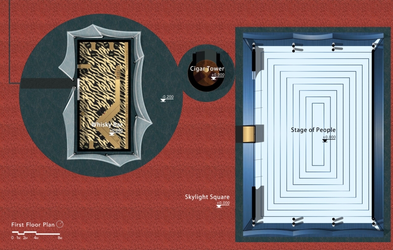 Klein Blue Hills and White Cliff | Wutopia Lab