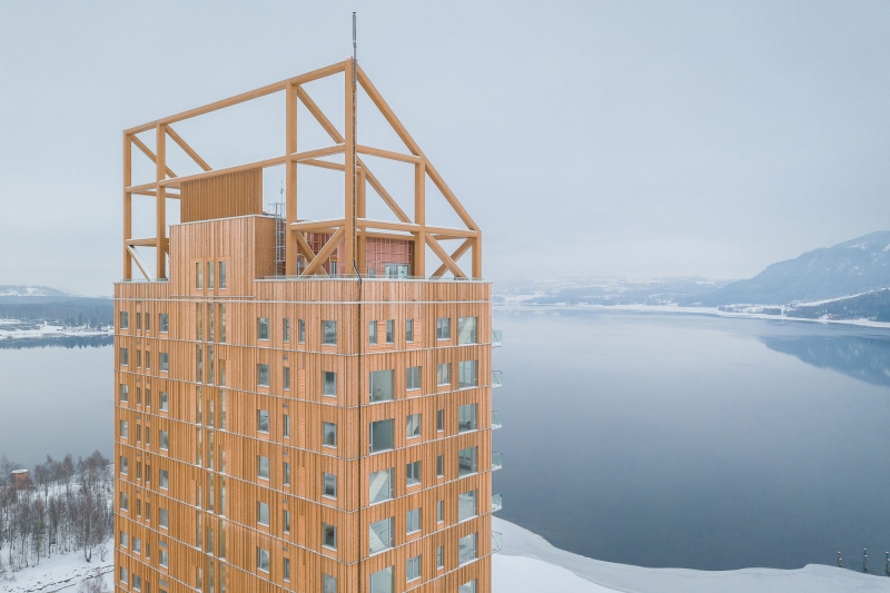Mjøstårnet The Tower of Lake Mjøsa | Voll Arkitekter