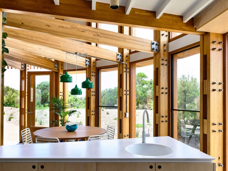 The Compact Circular Beach House Designed for Slow Living by the Sea