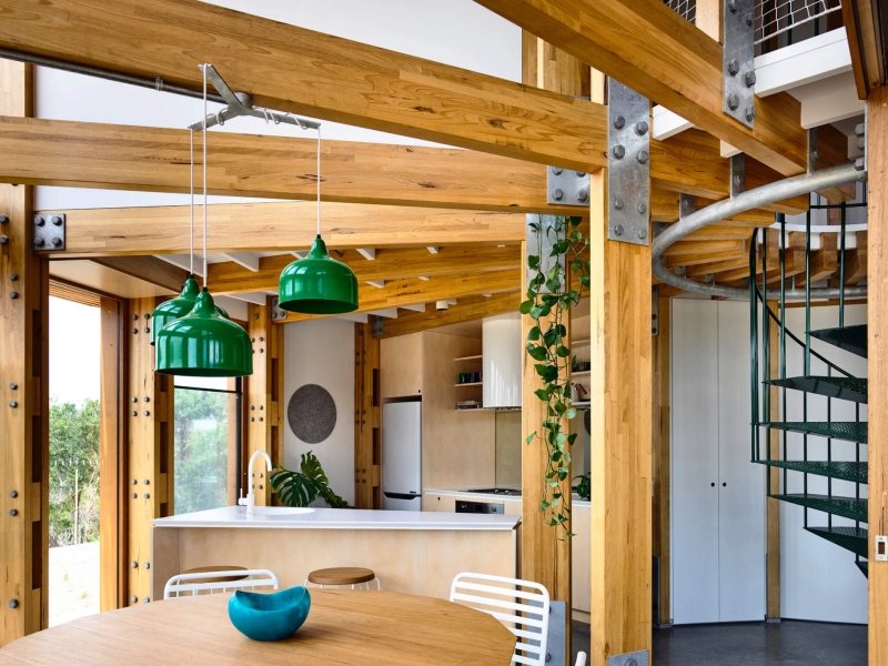 The Compact Circular Beach House Designed for Slow Living by the Sea