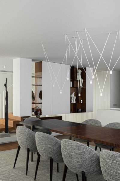 The Modern Home Where Concrete Stripes Shape Both the Exterior and Interior