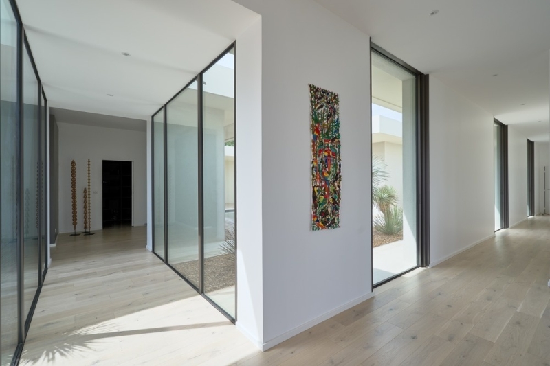 The Modern Home Where Gardens Run Through The Architecture