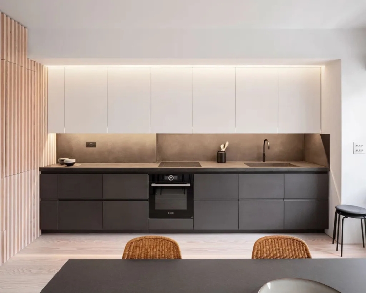 The Wood Slat Wall that Changed Everything inside this London Apartment