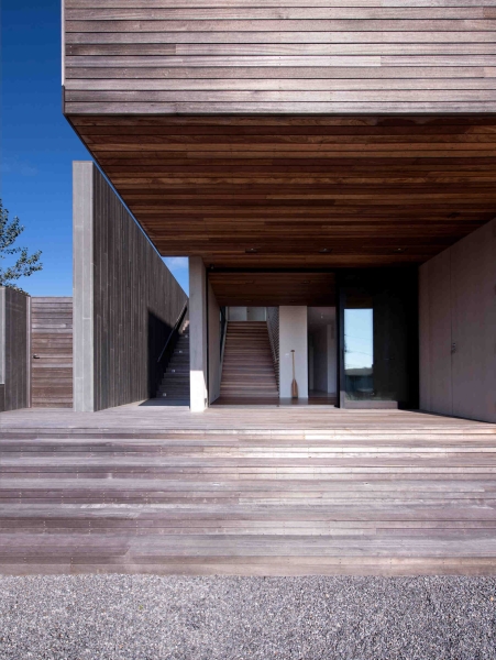 This Seaside Home Is Clad From Top to Bottom in Weathered Timber
