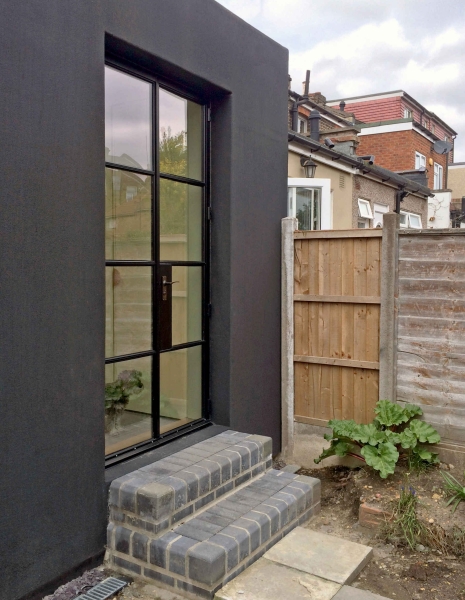 This Victorian House Extension Was Sprayed With Rubber Usually Reserved for Oil Rigs