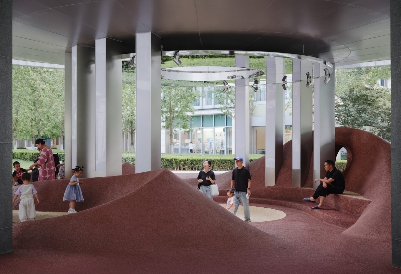 Wave Pavilion, Urban Micro-Space Regeneration Plan | Moguang Studio