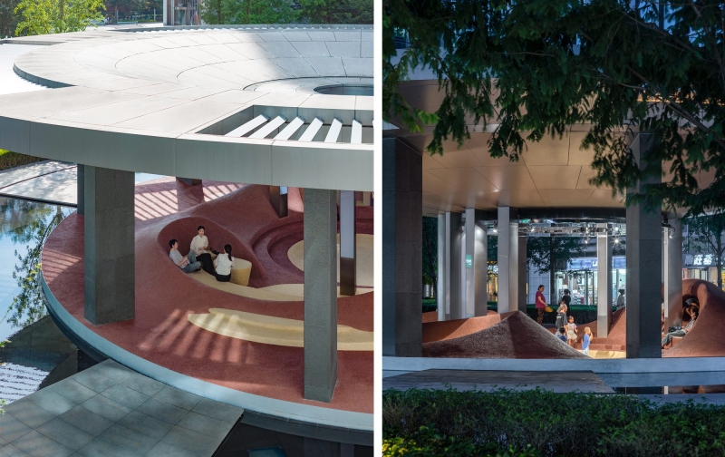 Wave Pavilion, Urban Micro-Space Regeneration Plan | Moguang Studio